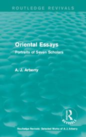 Routledge Revivals: Oriental Essays (1960)