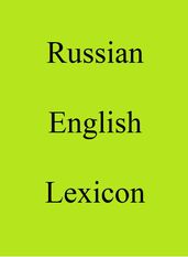 Russian English Lexicon