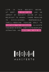 SCUM Manifesto