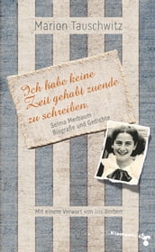 Selma Merbaum Ich habe keine Zeit gehabt zuende zu schreiben