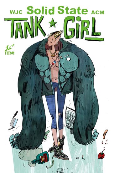 Solid State Tank Girl #1 - Alan C. Martin - Warwick Johnston-Cadwell