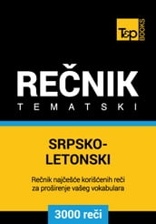 Srpsko-Letonski tematski renik - 3000 korisnih rei