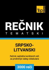 Srpsko-Litvanski tematski renik - 3000 korisnih rei