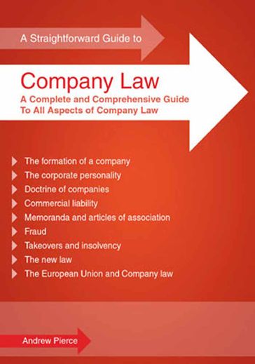 Straightforward Guide To Company Law - Andrew Pierce