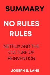 Summary Of No Rules Rules