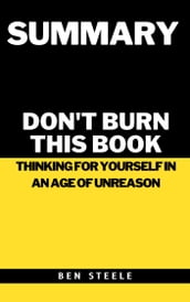 Summary of Dave Rubin s Don t Burn This Book