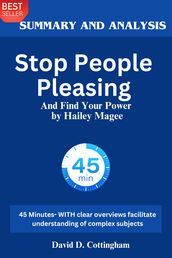 Summary of Stop People Pleasing