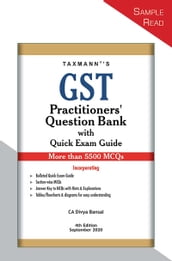 Taxmann s GST Practitioners  Question Bank with Quick Exam Guide