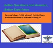 Technical s Exam PL-900 Microsoft Certified Power Platform Fundamentals interview learning set