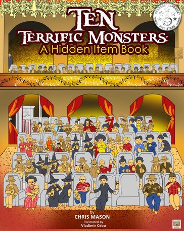 Ten Terrific Monsters: A Hidden Item Book - Chris Mason