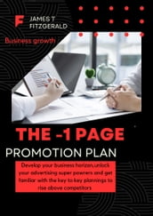 The 1 page promotion plan