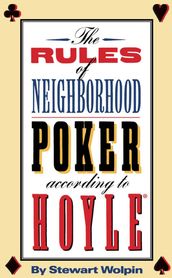 The Rules of Neighborhood Poker According to Hoyle