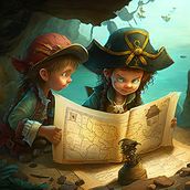The Treasure Map of the Pirate s Cove