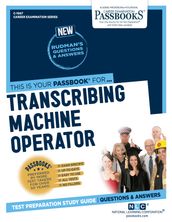 Transcribing Machine Operator