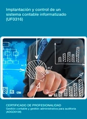 UF0316 - Implantación y control de un sistema contable informatizado