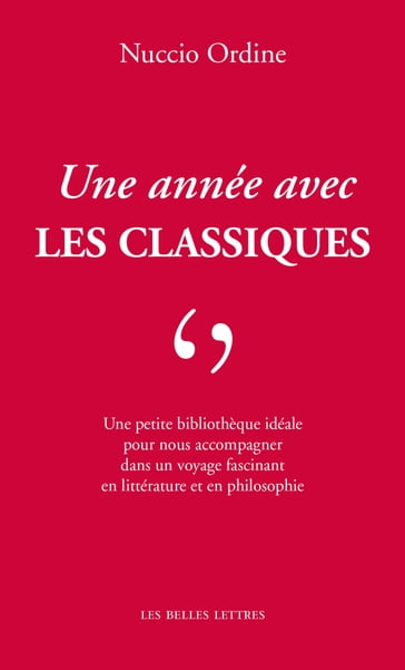 Une année avec les classiques - Nuccio Ordine