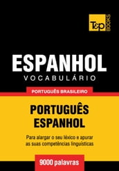 Vocabulário Português Brasileiro-Espanhol - 9000 palavras