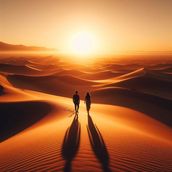 Un Voyage Sensuel à Travers les Dunes, où l Amour est à l Horizon