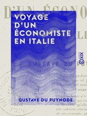 Voyage d un économiste en Italie