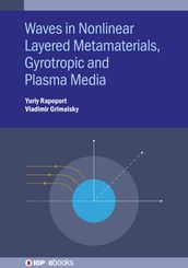 Waves in Nonlinear Layered Metamaterials, Gyrotropic and Plasma Media