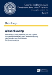 Whistleblowing