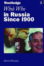 Who s Who in Russia since 1900