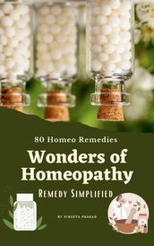 Wonders of Homeopathy : 80 Homeo Remedies for your Health Problems : Healing with Homeopathy