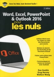 Word & Excel PowerPoint & Outlook 2016 Mégapoche Pour les Nuls, 2e édition