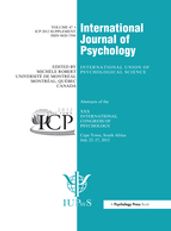 XXX International Congress of Psychology: Abstracts