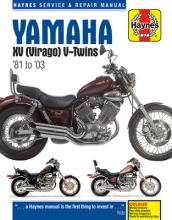 Yamaha XV Virago (81-03) Haynes Repair Manual