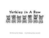 Yorkies In a Row