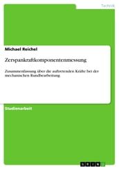 Zerspankraftkomponentenmessung