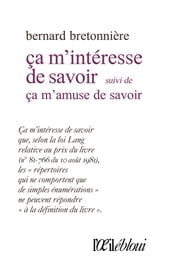 Ça m intéresse de savoir