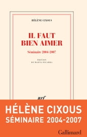 Il faut bien aimer. Séminaire 2004-2007