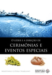 O líder e a direção de cerimônias e eventos especiais