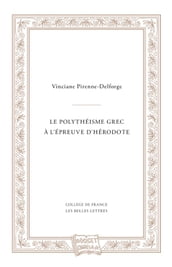 Le polythéisme grec à l épreuve d Hérodote