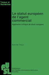 Le statut européen de l agent commercial