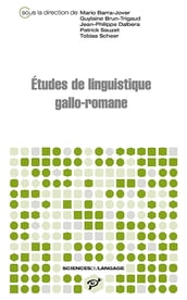 Études de linguistique gallo-romane