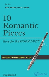 10 Romantic Pieces for Bassoon Duet