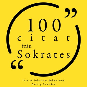 100 citat fran Sokrates - Socrates