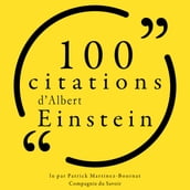 100 citations d Albert Einstein