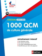 1000 QCM de culture générale - Catégorie A, B et C - Intégrer la fonction publique - 2019/2020