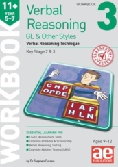 11+ Verbal Reasoning Year 5-7 GL & Other Styles Workbook 3