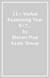 11+ Verbal Reasoning Year 5-7 GL & Other Styles Testpack A Papers 13-16