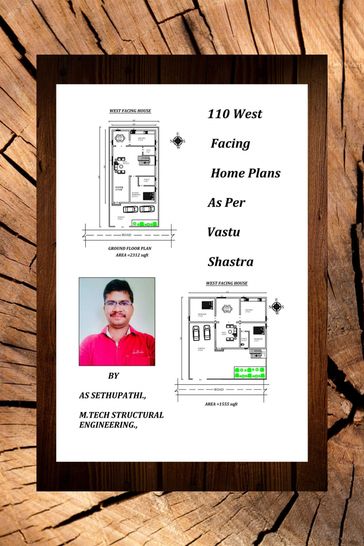 110 West Facing Home Plans As Per Vastu Shastra - A S SETHU PATHI