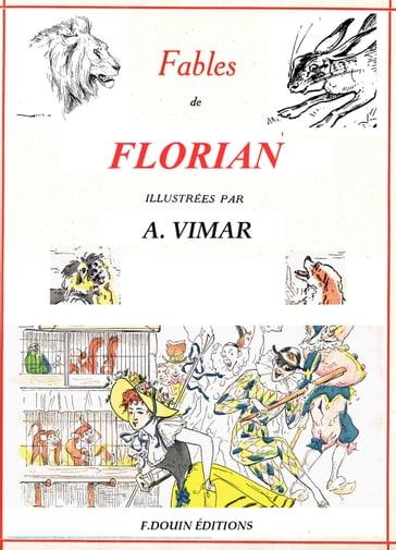 110 fables de Florian illustrées par A. Vimar - Jean-Pierre Claris de Florian