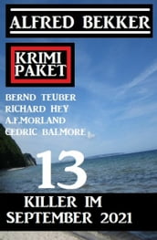 13 Killer im September 2021: Krimi-Paket
