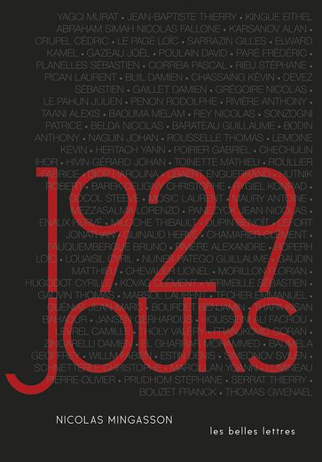 1929 jours - Nicolas MINGASSON