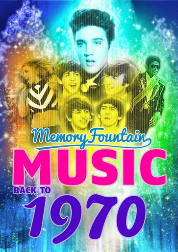1970 MemoryFountain Music: Relive Your 1970 Memories Through Music Trivia Game Book Layla, Bridge Over Troubled Water, Let It Be by Beatles, and More! - Regis Presley