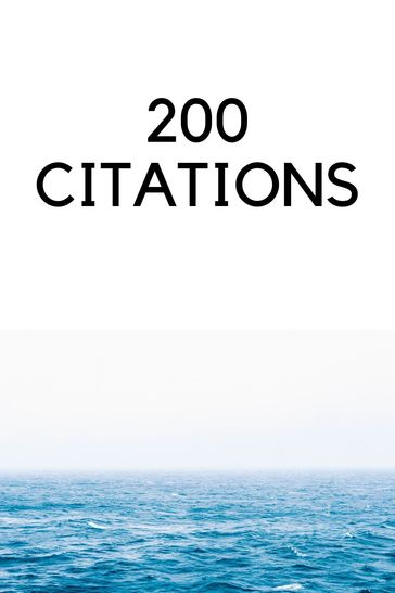 200 citations - Sylvain Tellier